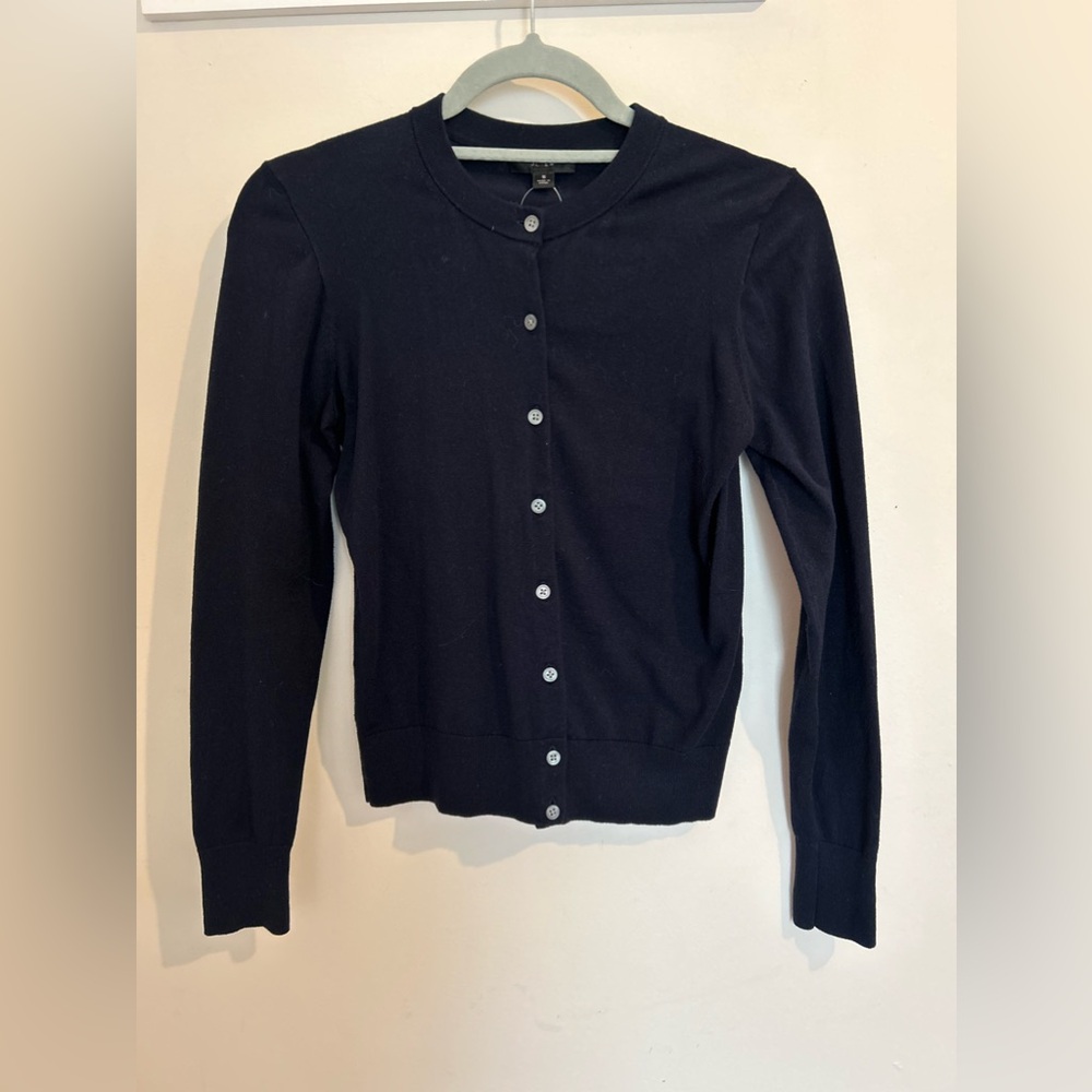 J. Crew Cashmere Button-Up Sweater, NWOT, 90s, Office